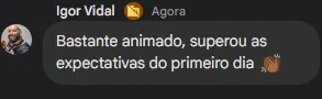 Comentários da aula ao vivo